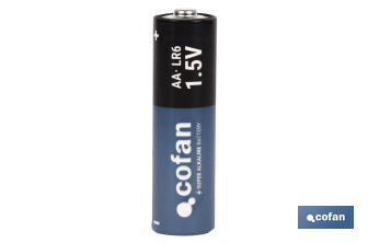 Pila alcalina - LR6 AA/1,5V - Cofan
