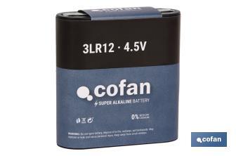 Pilas Alcalinas - 3LR12/4,5V - Cofan