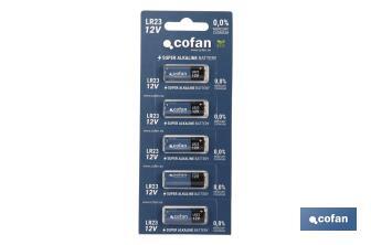 Pilhas Alcalinas - 23A 12V - Cofan