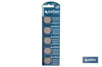 "CR2016/3.0V"-Knopfzellen - Cofan