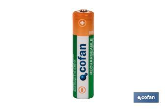 Rechargeable batteries AAA - Cofan