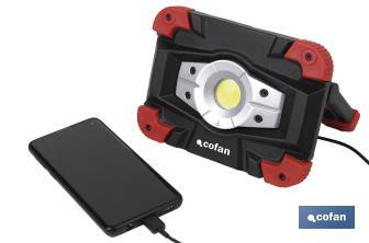 Luce da lavoro con USB - Cofan