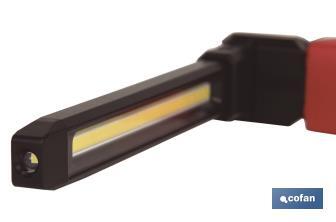 Lampada di ispezione pieghevole | 5 W COB LED 6500 K | Connessione USB - Cofan