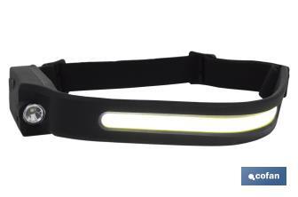 Dual head torch with activation sensor | 350lm - Cofan