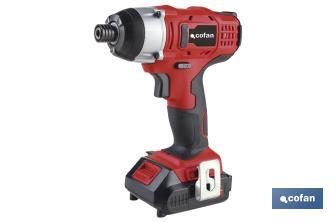 LI-ION CORDLESS IMPACT DRIVER - Cofan