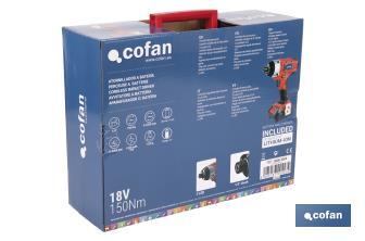 LI-ION CORDLESS IMPACT DRIVER - Cofan