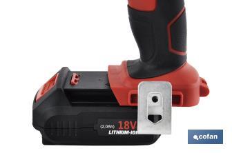 LI-ION CORDLESS IMPACT DRIVER - Cofan