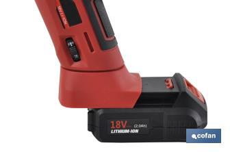 Multiherramienta a Batería | 15000 rpm | Batería Li-ion  18V + Cargador incluidos | Incluye accesorios - Cofan
