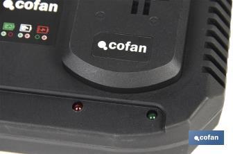 Cargador de Baterias Doble | Carga Rápida | 2 x 3,5 A - 18V - Cofan