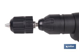 Martillo perforador SDS Plus sin escobillas multifunción | Taladra, percute y cincela | Incluye: maletín con accesorios, portabrocas automático con adaptador SDS PLUS, batería Li-Ion de 20 V y cargador - Cofan