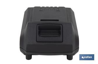 Batería de litio Li-ion de 20V y 2.0 Ah | Adecuada para herramientas eléctricas Cofan | Protección electrónica integral - Cofan