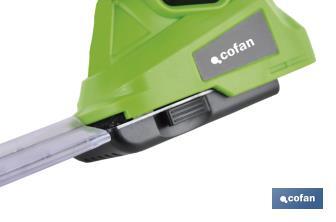 Cordless Handheld Hedge Trimmer. - Cofan