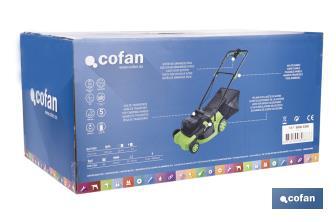 Cordless Lawn mower wheels - Cofan