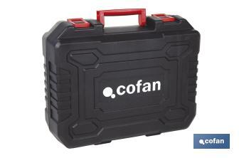 Pistola de impacto 1/2" a Batería | Batería de 20V + Cargador incluidos - Cofan
