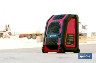 Altavoz Bluetooth a Batería | 2x2,5W | 18 V | Con Puerto USB - Cofan