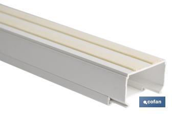 Straight self-adhesive mini trunking - Cofan