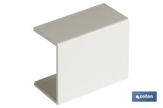 Flat joint for electrical mini-trunking | Several sizes | IP 40 - Cofan