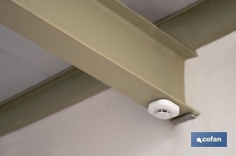 Detector de humo inteligente | Conexión WiFi y Bluetooth | Aplicación Smart Life o Tuya | Compatible con Alexa y Google | Seguridad en el hogar - Cofan