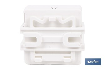 Relé inteligente de 2 interruptores WiFi | Aplicación: Smart Life o Tuya | Conectividad WiFi + Bluetooth | Para luces de hasta 10 A/150 W | Compatible con Alexa y Google - Cofan