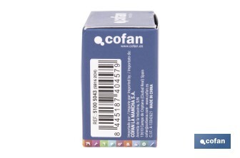 Relé regulador de intensidad individual inteligente | Control de intensidad desde la app | Conectividad WiFi 2.4 GHz | Aplicación Smart Life o Tuya | Para luces led, incandescentes y halógenas | Compatible con Alexa y Google - Cofan