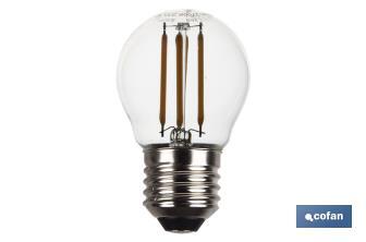 SPHERICAL LED BULB E27 FILAMENT - Cofan