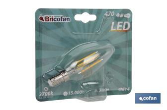 Bombilla Led Vela Filamento - Cofan