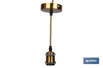 Cable para Lámpara Deco Oro - Cofan