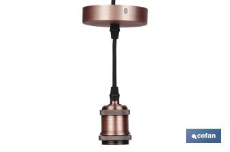 Cable para Lámpara Deco Oro Rosa - Cofan