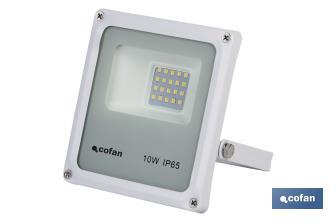 Projetor MULTI "LED" 10W Branco - Cofan