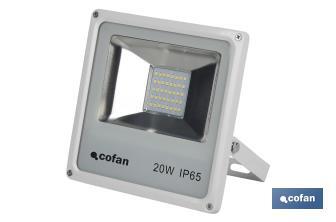 LED projector 20W, white - Cofan