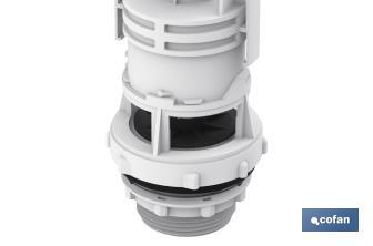 Interruptible toilet flush valve, Candaba Model - Cofan
