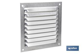 Ventilation grille | Aluminium | Available in various sizes - Cofan