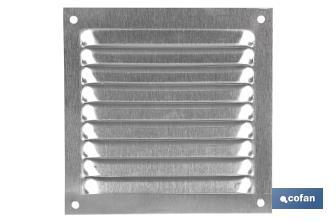 Ventilation grille | Aluminium | Available in various sizes - Cofan