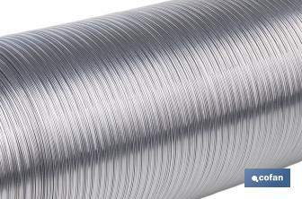 Tubo Flexible Semirrígido en Aluminio | Diferentes medidas de diámetro y longitud - Cofan