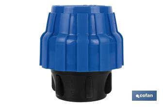 End cap fitting | Available in different diameters - Cofan