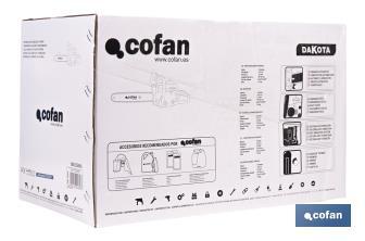 Moto-serra Modelo Dakota | Motor 54CC | Corrente 0,325 | Espada 18" - Cofan