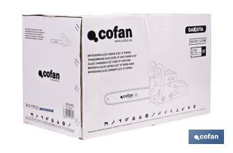 Moto-serra Modelo Dakota | Motor 54CC | Corrente 0,325 | Espada 18" - Cofan