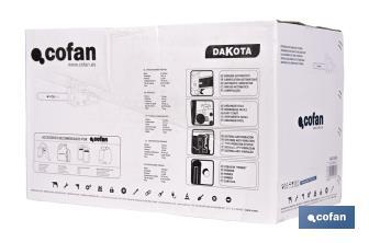 Moto-serra Modelo Dakota | Motor 54CC | Corrente 0,325 | Espada 18" - Cofan