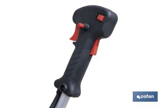 Desbrozadora de gasolina | Motor 2 tiempos | 51,7 cc | Motor eficiente | Incluye manillar plegable y arnés doble - Cofan