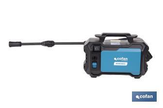 Limpiadora de alta presión | 1400 W | Caudal máximo 330 l/h | Presión máxima 110 bares | Sistema TSS - Cofan