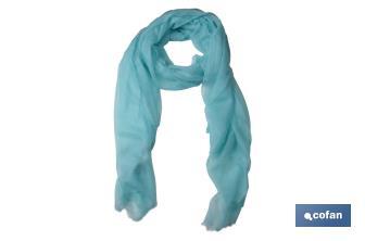 100% THIN CASHMERE SHAWL "NAREYA" - Cofan