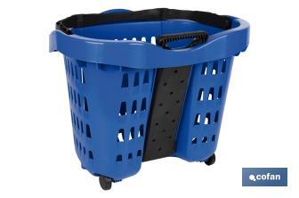 Shopping basket with wheels - Cofan
