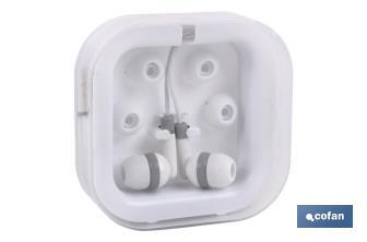 AURICULARES CORT  7 x 7 x 2 cm - Cofan