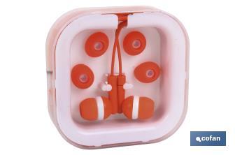 AURICULARES CORT  7 x 7 x 2 cm - Cofan