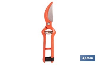 Tijeras de poda y recolección a una mano | Con mangos forjados en una sola pieza | Corte clásico | Disponible en diferentes medidas - Cofan