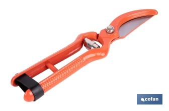 Tijeras de poda y recolección a una mano | Con mangos forjados en una sola pieza | Corte clásico | Disponible en diferentes medidas - Cofan