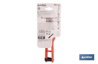 Tijeras de poda y recolección a una mano | Con mangos forjados en una sola pieza | Corte clásico | Disponible en diferentes medidas - Cofan