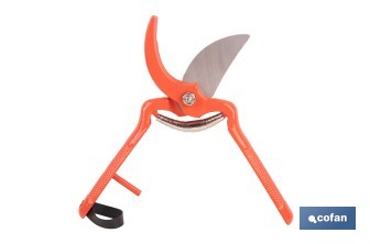 Tijeras de poda y recolección a una mano | Con mangos forjados en una sola pieza | Corte clásico | Disponible en diferentes medidas - Cofan