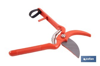 Tijeras de poda y recolección a una mano | Con mangos forjados en una sola pieza | Corte clásico | Disponible en diferentes medidas - Cofan