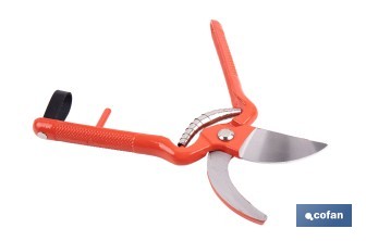 Tijeras de poda y recolección a una mano | Con mangos forjados en una sola pieza | Corte clásico | Disponible en diferentes medidas - Cofan